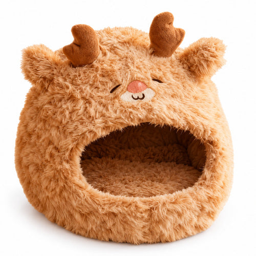 🦌 Dog House | Plush Toy | Living Room | Dog Lovers | Adorable Reindeer