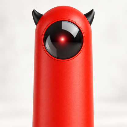 🎯 Laser Cat Toy | Smooth Shell | Home | Cat Lovers | Bright Red