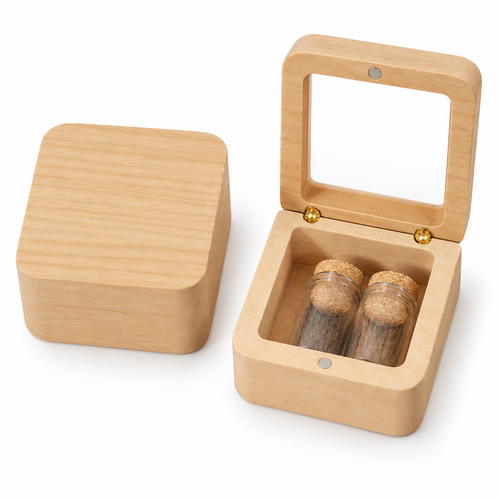 🐾 Souvenir Gift Set | Wood | Home | Caring Masters | Two Vials