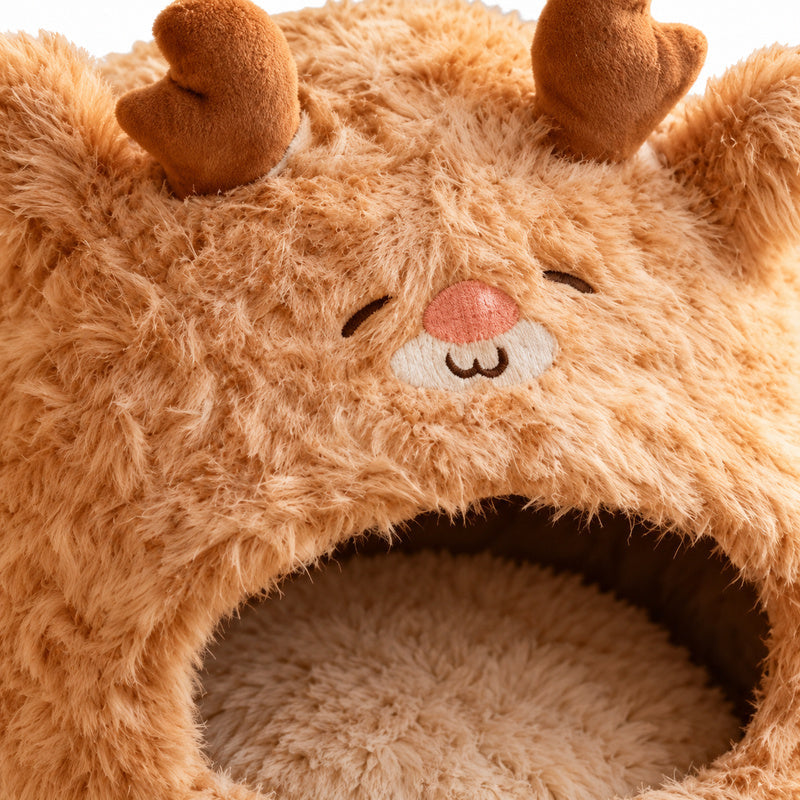 🦌 Dog House | Plush Toy | Living Room | Dog Lovers | Adorable Reindeer