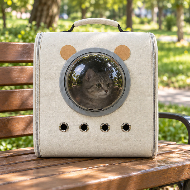 🎒 Cat Backpack | Canvas | Outings | Owners | Porthole