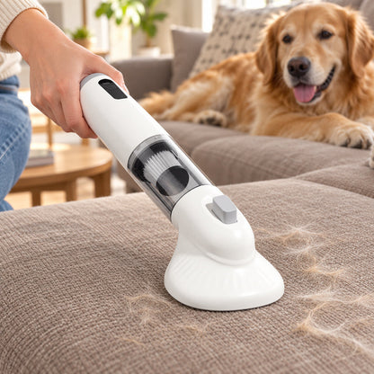 🧹 Pet Hair Vacuum | Plastic | Home | Pet Lovers | Sleek White