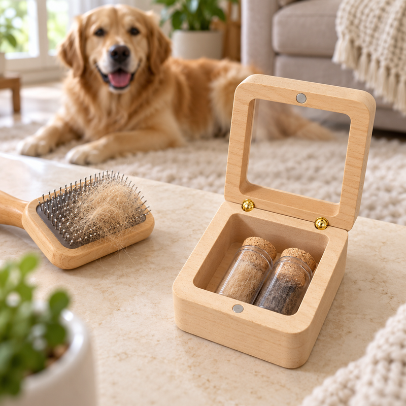 🐾 Souvenir Gift Set | Wood | Home | Caring Masters | Two Vials