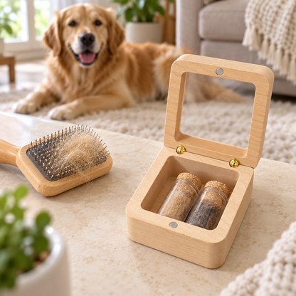 🐾 Souvenir Gift Set | Wood | Home | Caring Masters | Two Vials