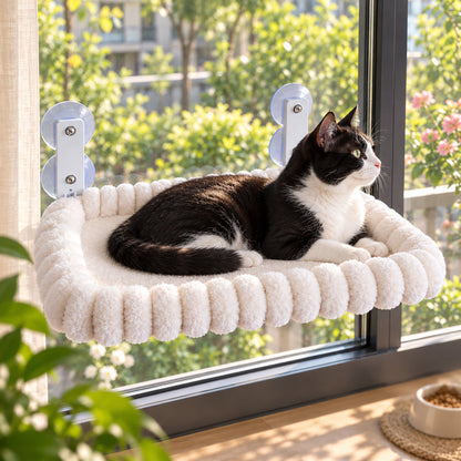 ☀️ Cat Hammock | Soft Fabric | Window | Cat Lovers | Panoramic Nest