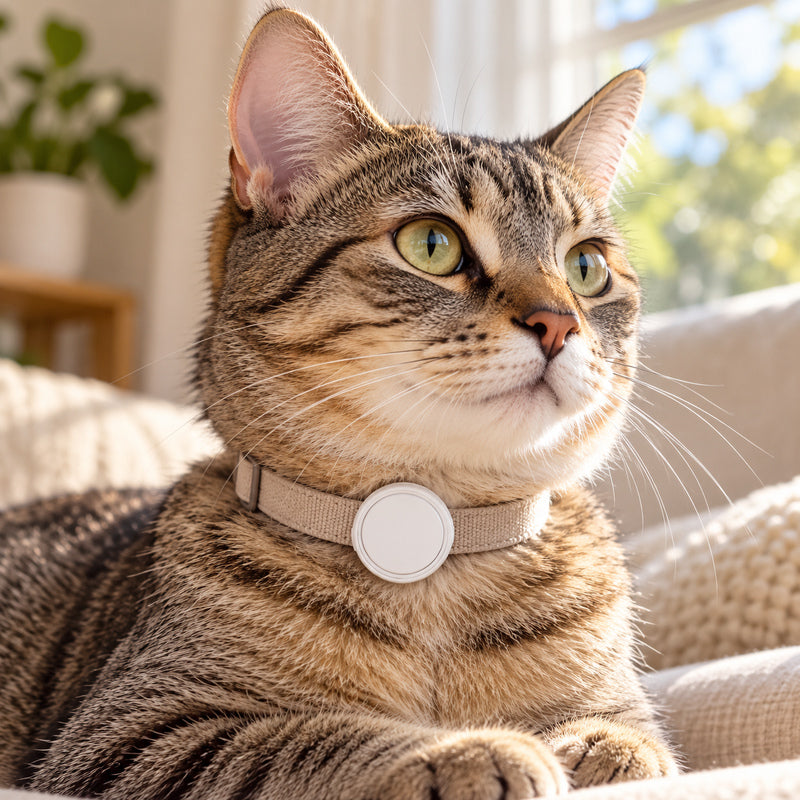 📍 GPS Tracker | Hard Case | Walks | Owners | White Circle