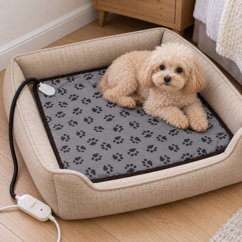 🐾 Heated Rug | Textile | Living Room | Masters | Paw Prints