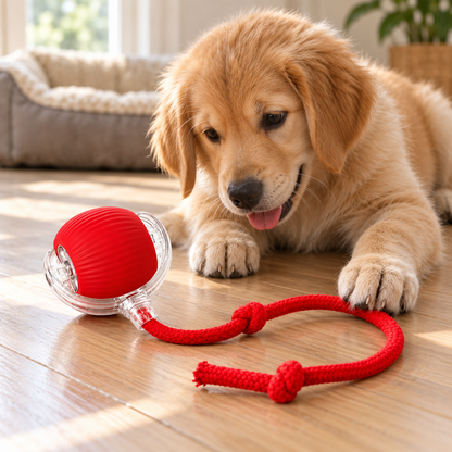 🐈 Smart Ball | Silicone | Home | Cat Lovers | Red Cord