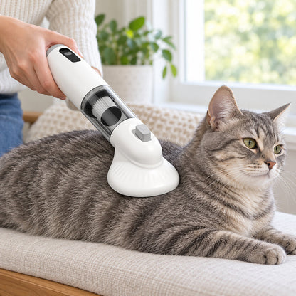 🧹 Pet Hair Vacuum | Plastic | Home | Pet Lovers | Sleek White