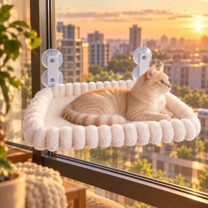 ☀️ Cat Hammock | Soft Fabric | Window | Cat Lovers | Panoramic Nest