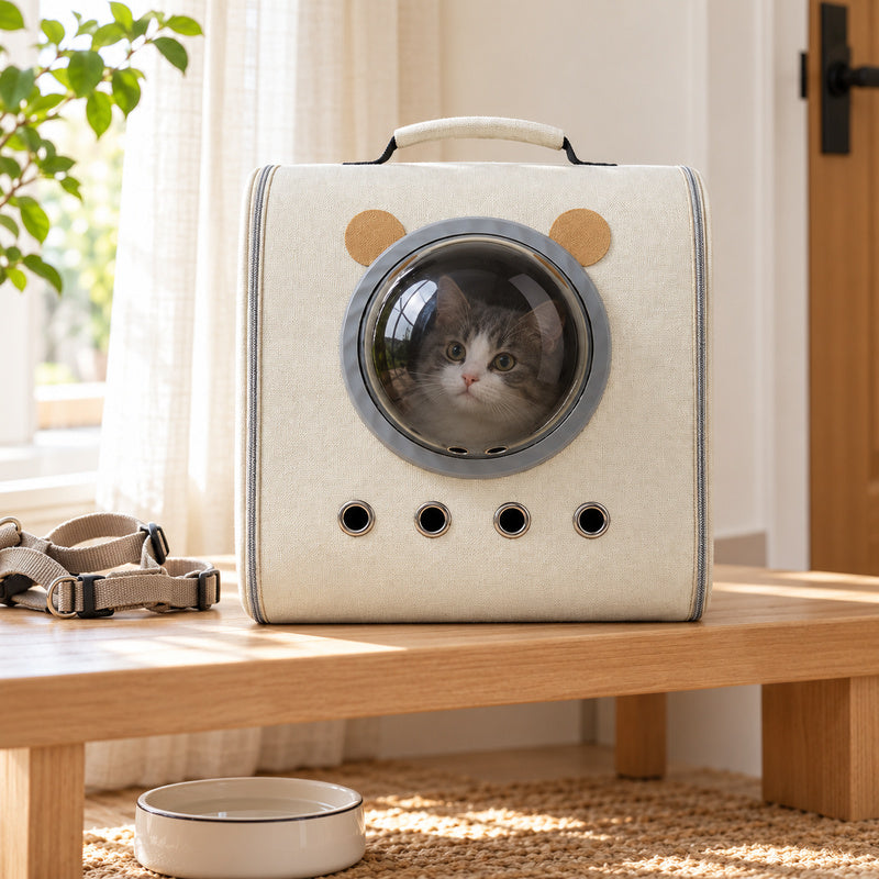🎒 Cat Backpack | Canvas | Outings | Owners | Porthole