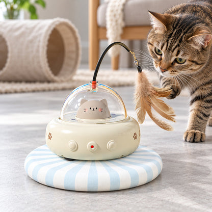 🐱 Interactive Toy | Plastic | Living Room | Caring Owners | Hanging Feathers