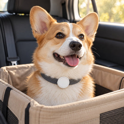 📍 GPS Tracker | Hard Case | Walks | Owners | White Circle