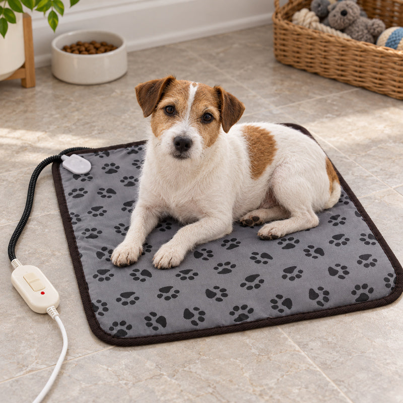 🐾 Heated Rug | Textile | Living Room | Masters | Paw Prints