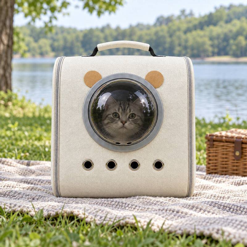 🎒 Cat Backpack | Canvas | Outings | Owners | Porthole