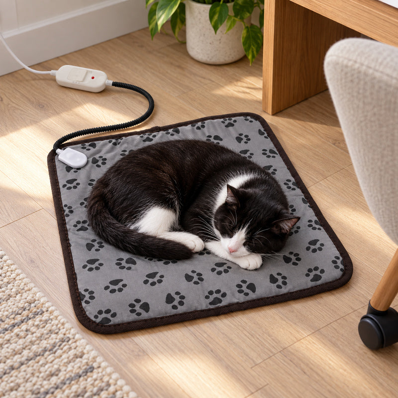 🐾 Heated Rug | Textile | Living Room | Masters | Paw Prints