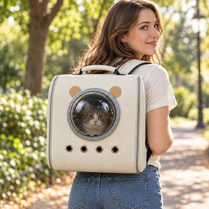 🎒 Cat Backpack | Canvas | Outings | Owners | Porthole