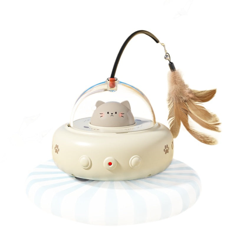 🐱 Interactive Toy | Plastic | Living Room | Caring Owners | Hanging Feathers