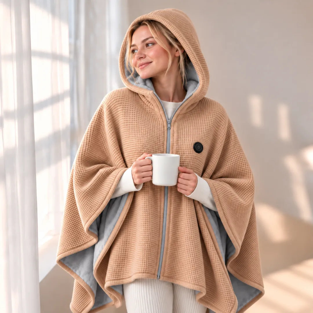 ✨Last Day 50% OFF🔥Wearable Heated Blanket Shawl | Portable USB-Powered Warmth for Home, Work & Outdoors(buy 2 free shipping)