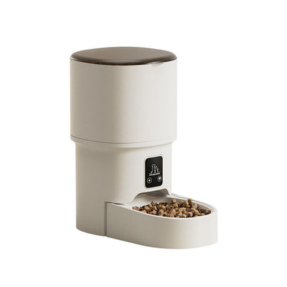 ⏰ Automatic Dispenser | Plastic | Home | Cat Lovers | Sleek Ivory